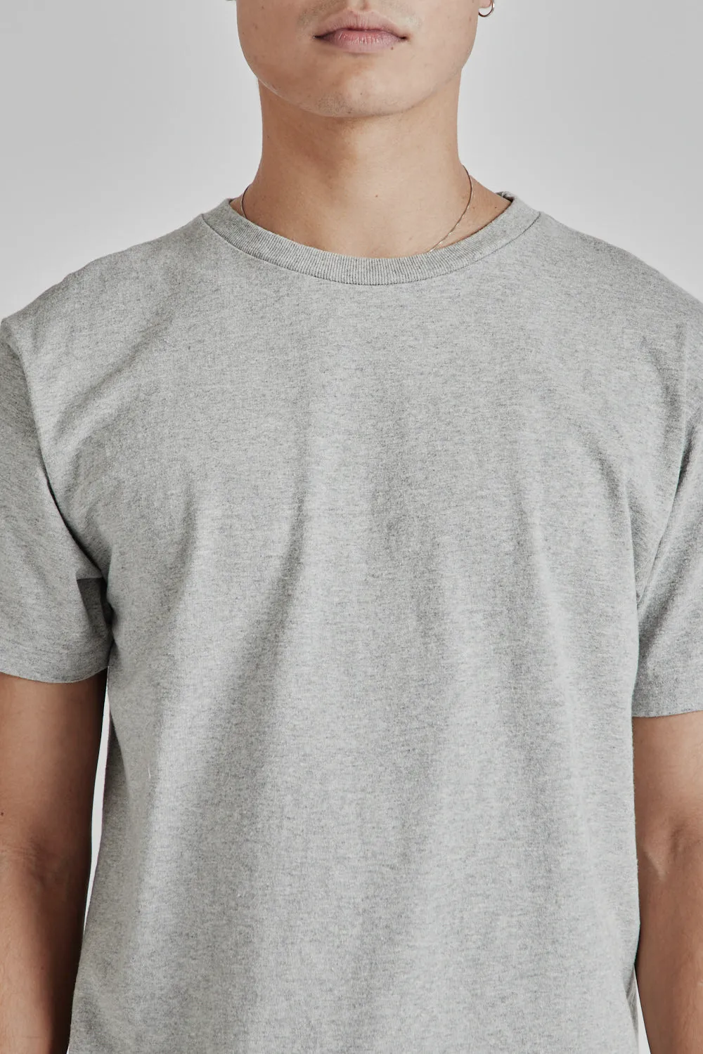 2 Pack Crewneck Tee - White/Heather Grey