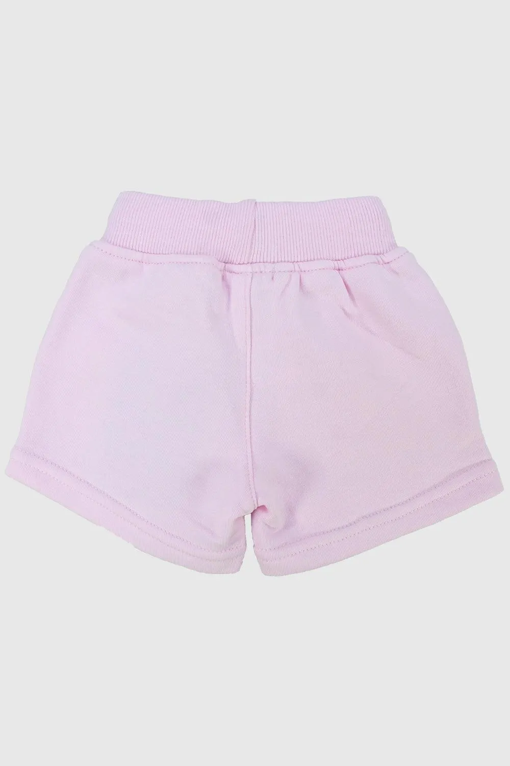 Baby Girls' Pink Comfy Shorts