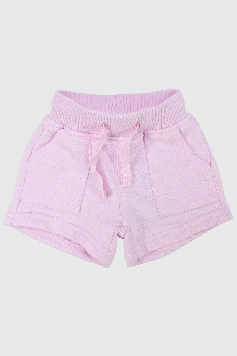 Baby Girls' Pink Comfy Shorts