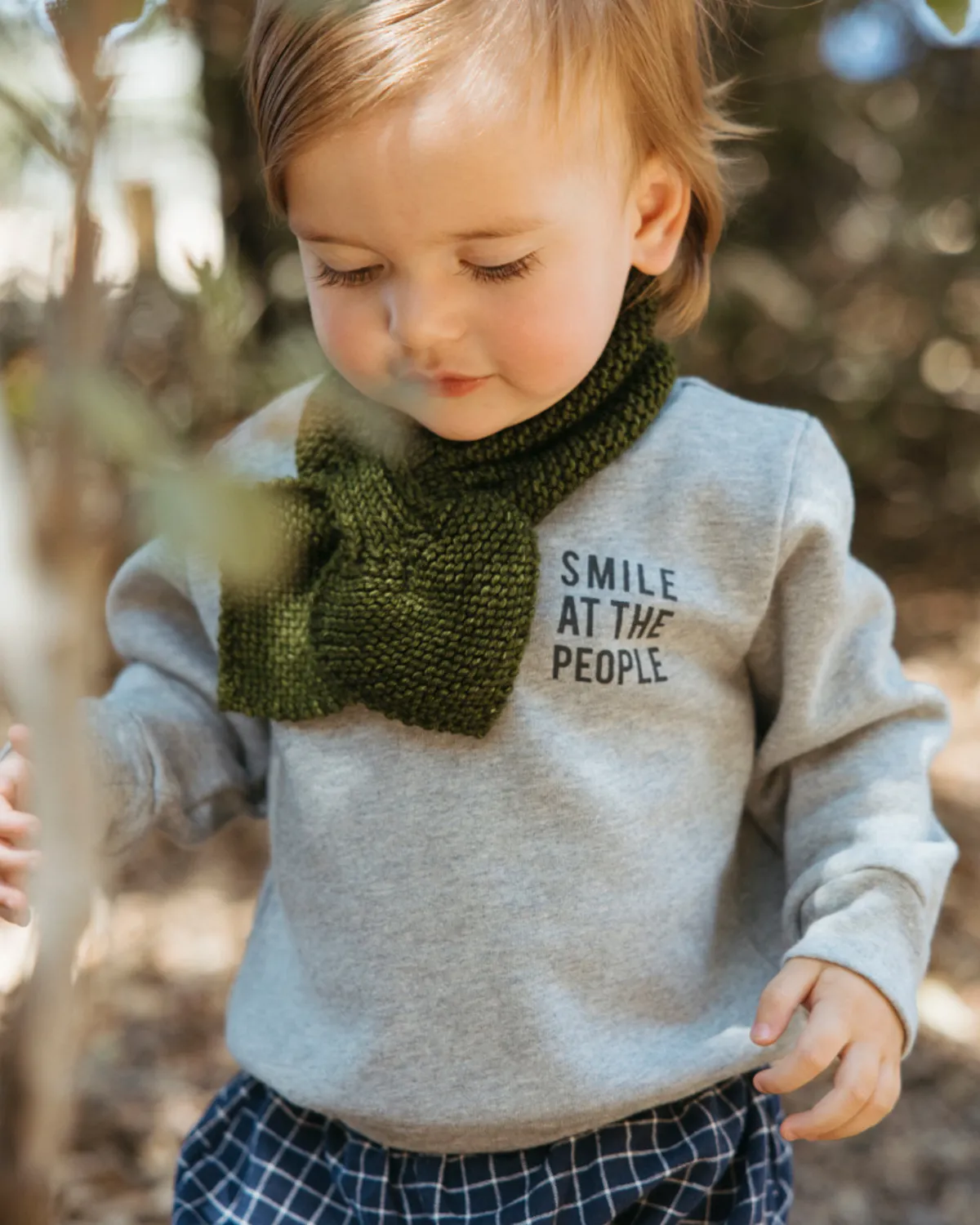 Baby Smile at the People Crewneck