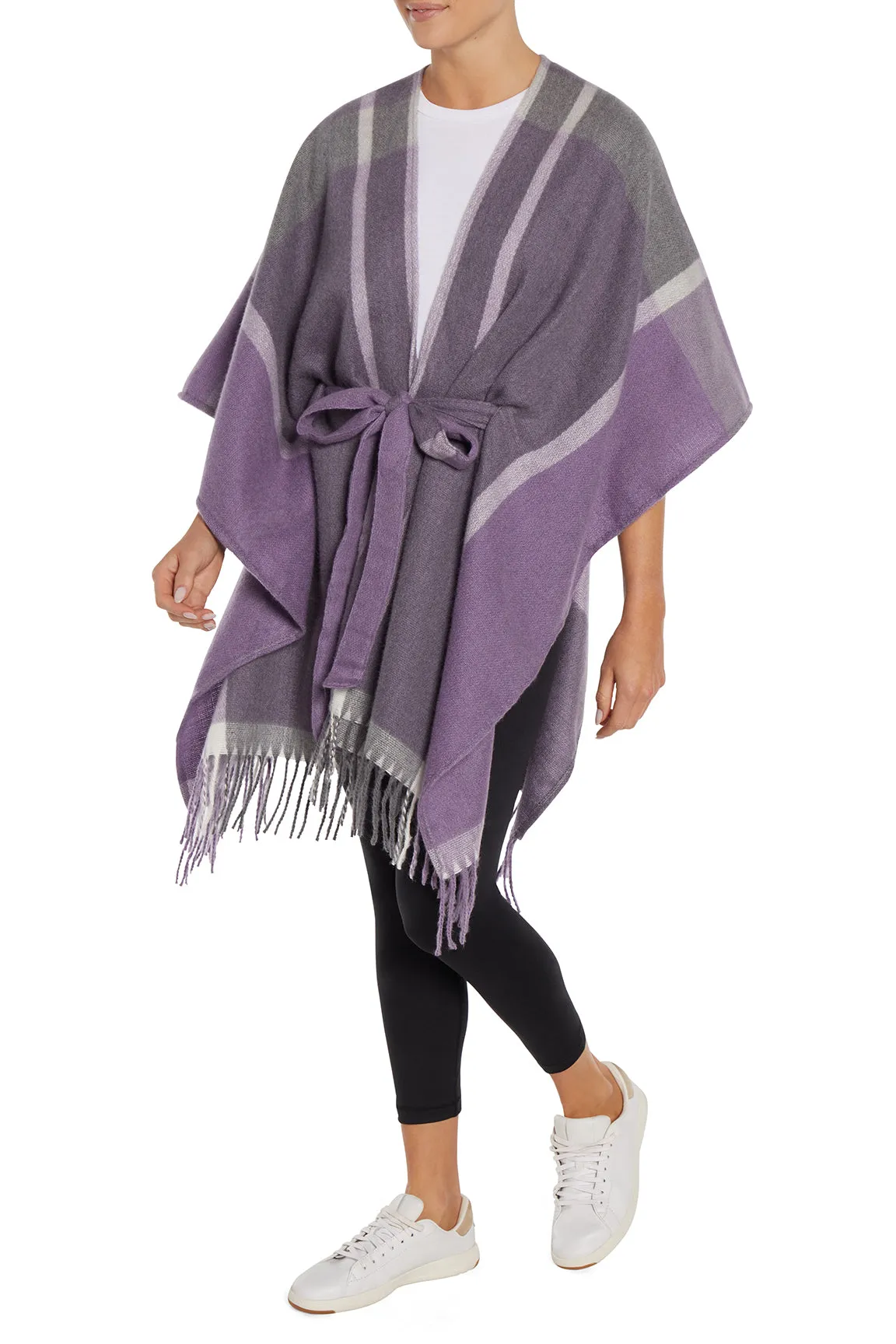 Balance Collection Belted Cozy Wrap