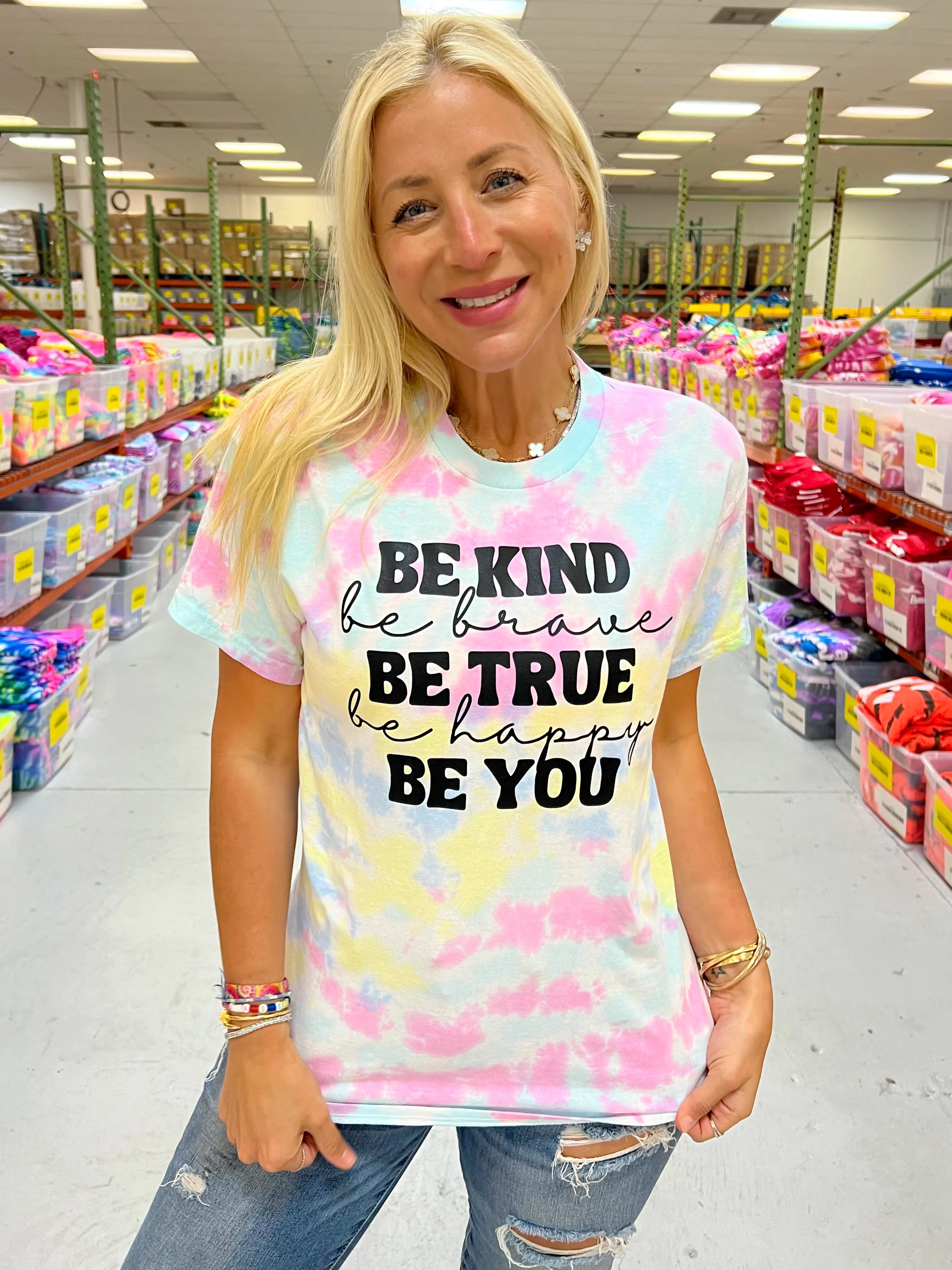 Be True To YOU Tie-Dye Tee