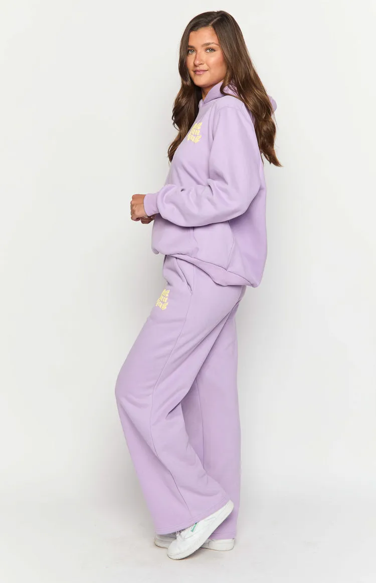 Beginning Purple Snuggle Track Pants