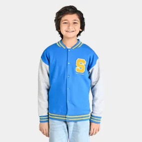 Boys Fleece Jacket The Hedgehog-Blue