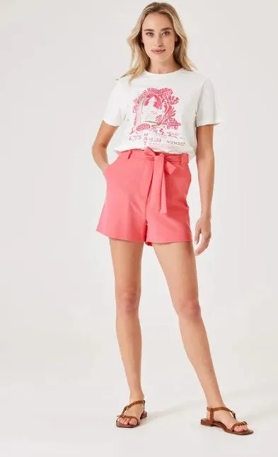 BRIGHT PINK SHORTS