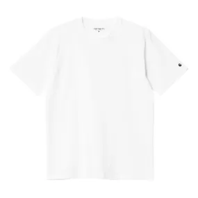 CARHARTT WIP S/S BASE T-SHIRT // WHITE/BLACK