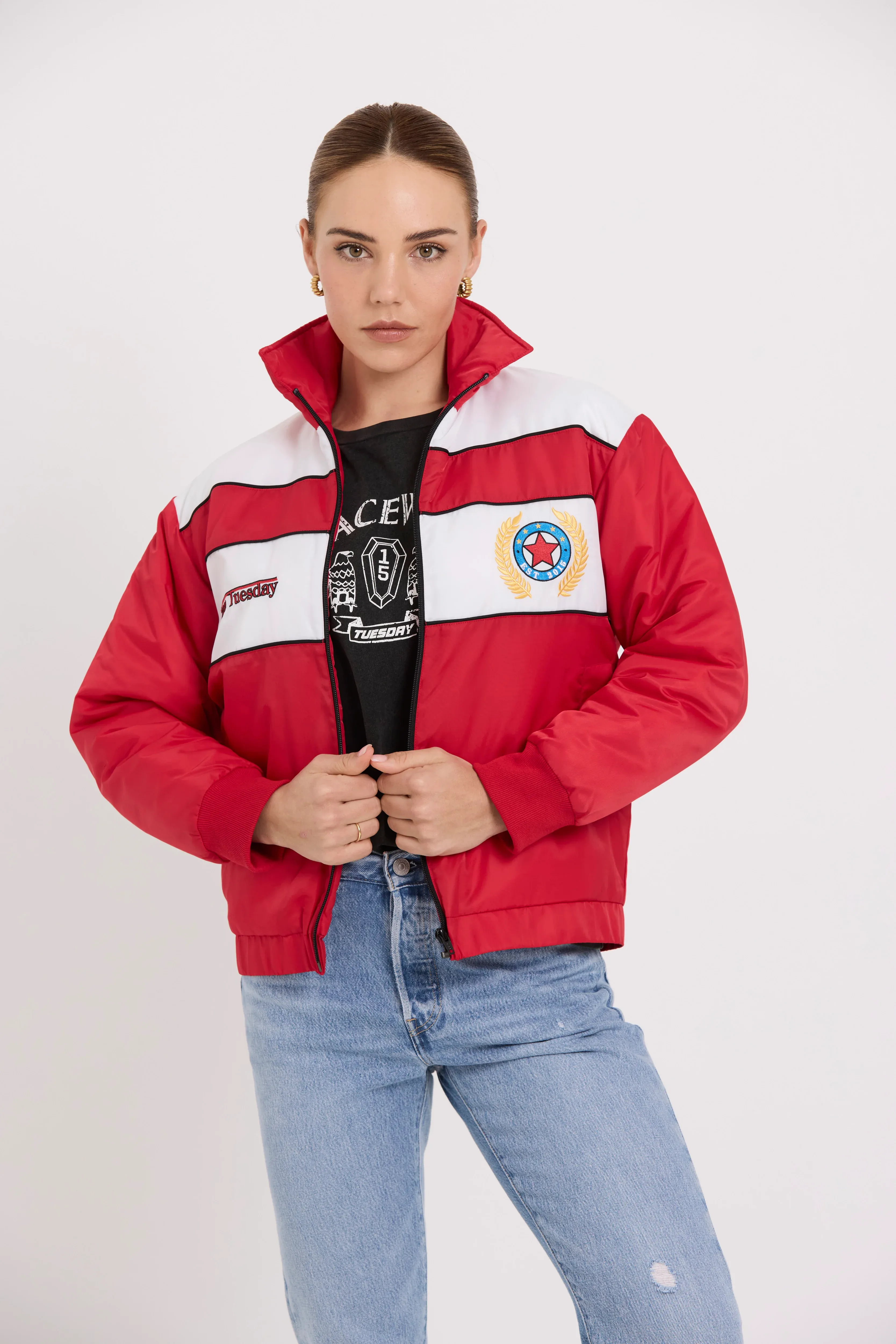 Costello Jacket - Team Stripe