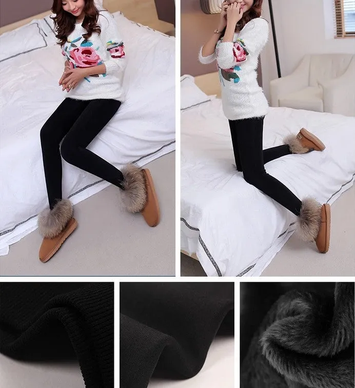 Cozy Winter Fleece Leggings