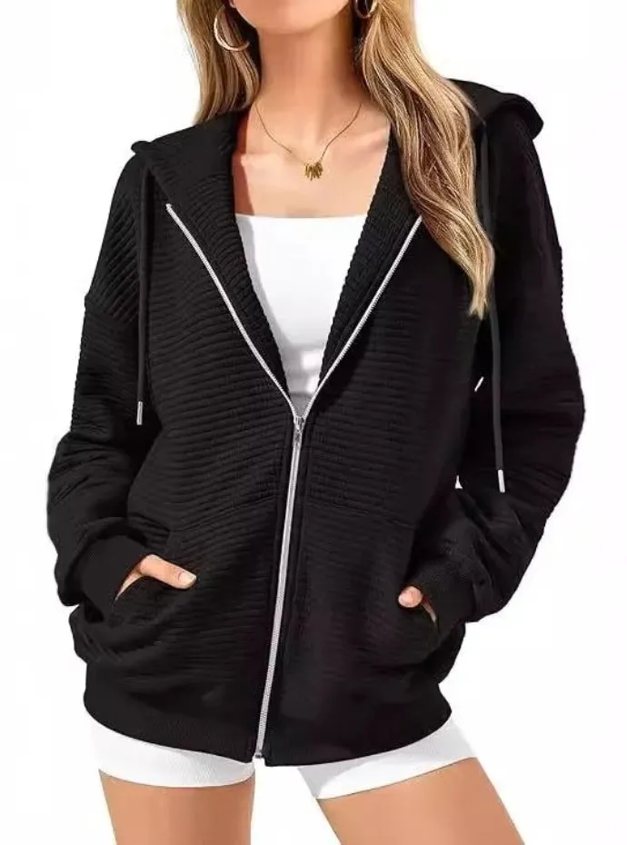 FLEECE CLOUD ZIP-UP HOODIE