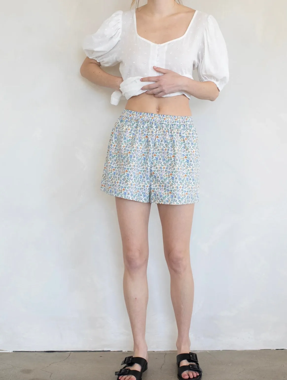 flower garden boxer shorts