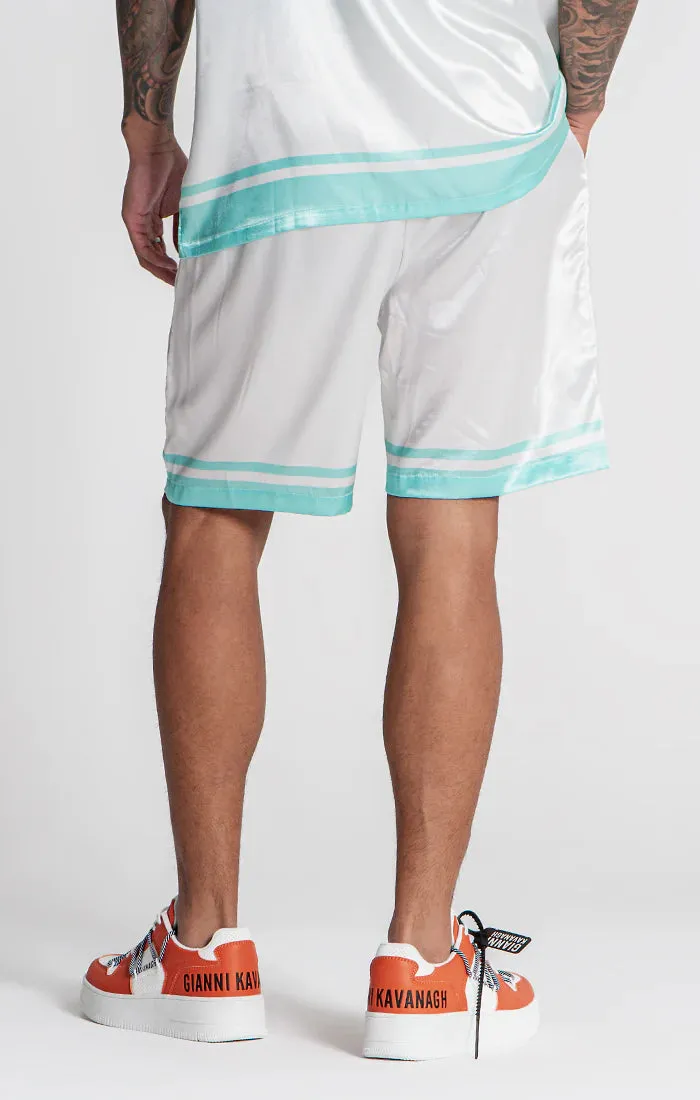 Green Tropicana Shorts