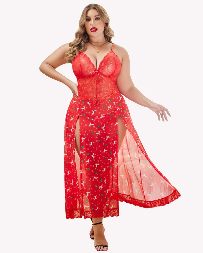 Halloween Plus Size Side Slits Exotic Dresses