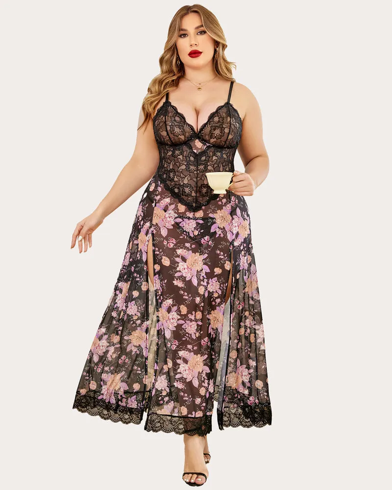 Halloween Plus Size Side Slits Exotic Dresses