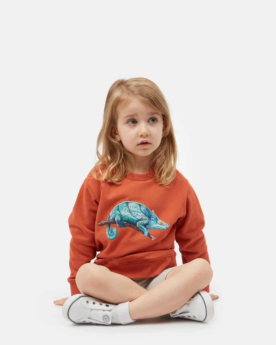 Kids National Geographic Chameleon Crew Neck