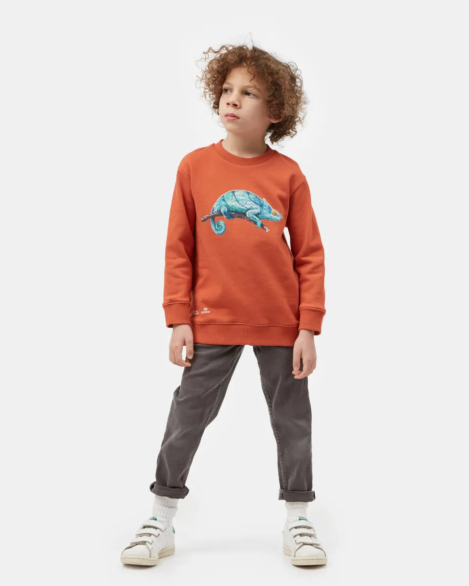 Kids National Geographic Chameleon Crew Neck