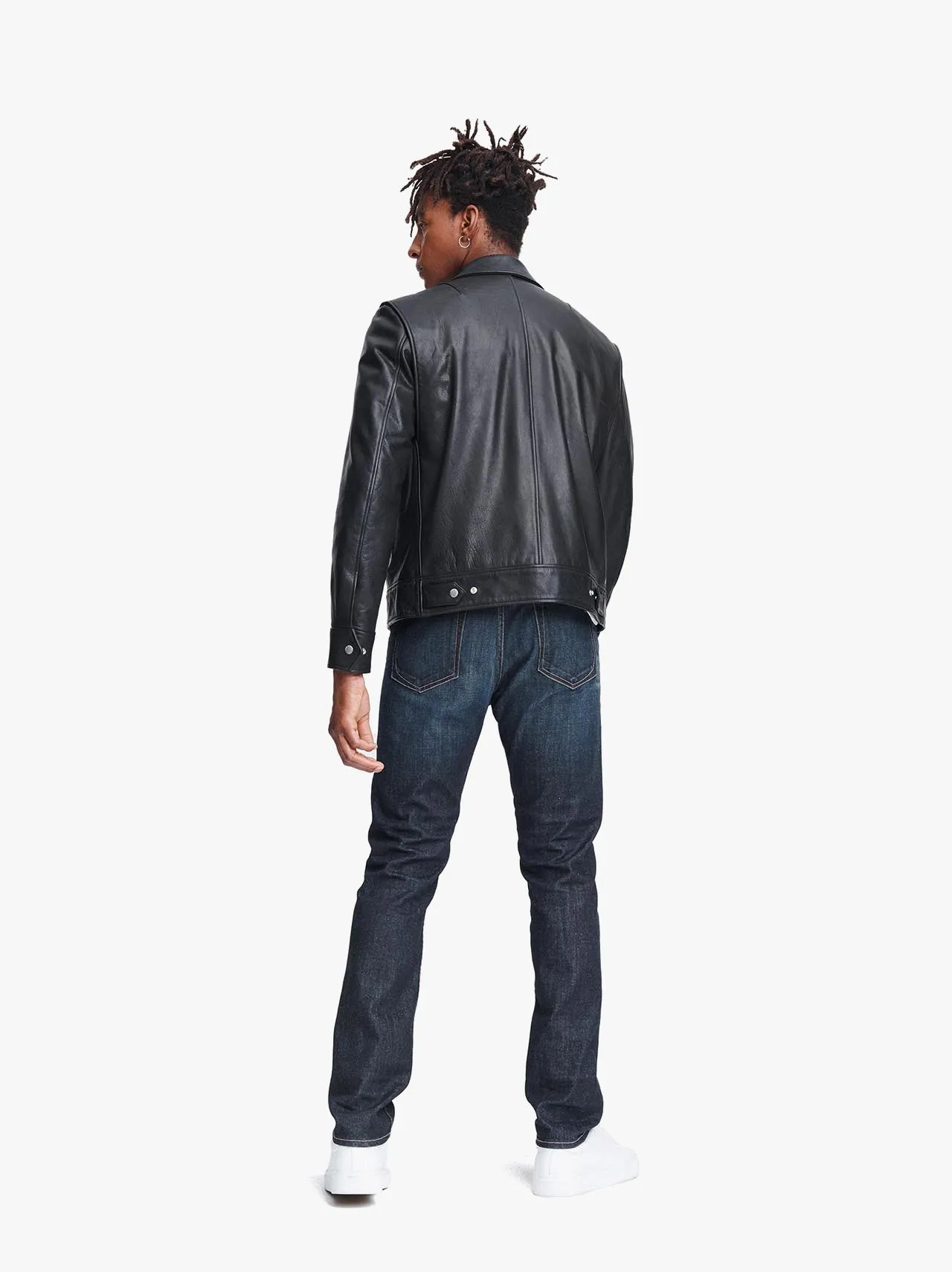 Leather Garage Jacket