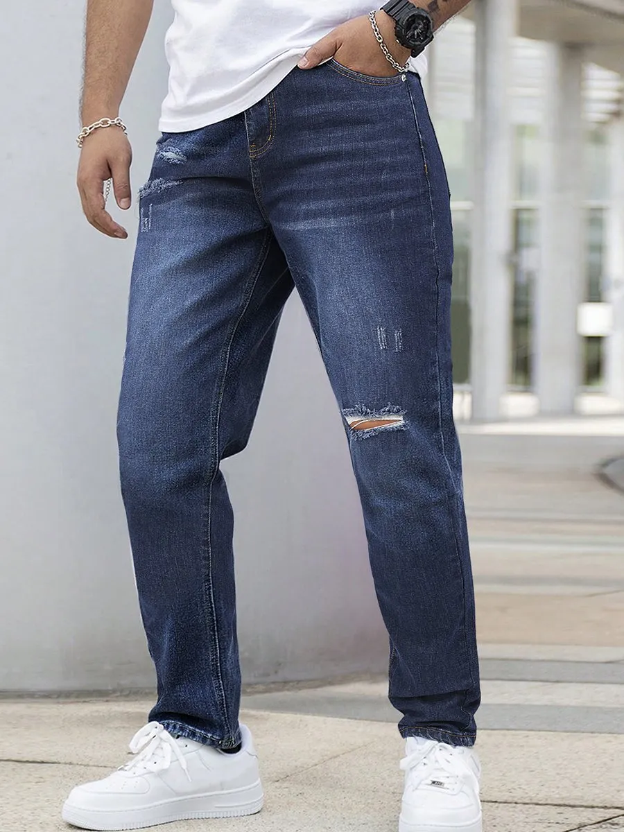 Men's Fashion Casual Simple Jeans