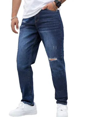 Men's Fashion Casual Simple Jeans