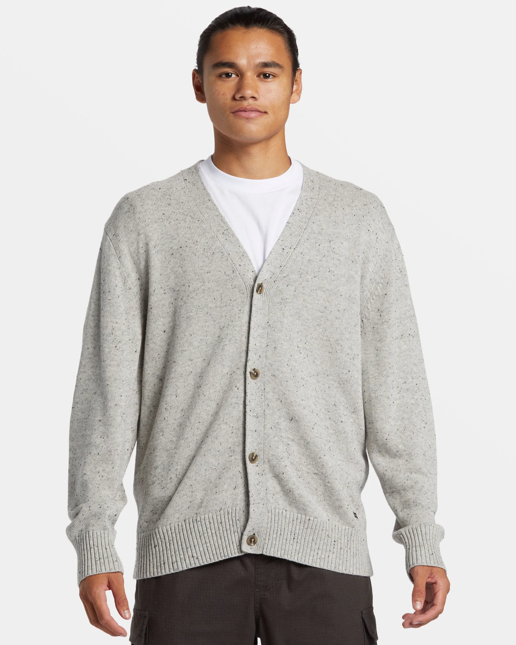 Monty Cardigan Sweater - Quarry