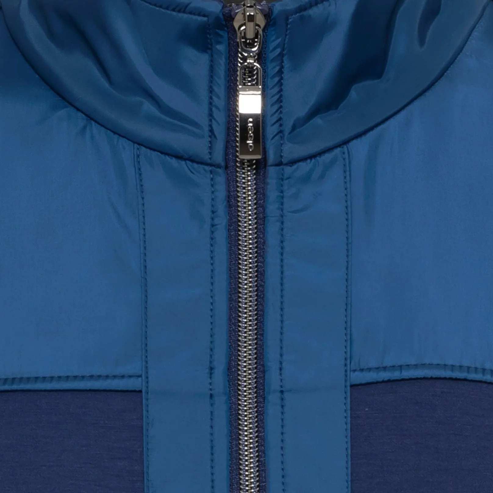 Olsen Jersey jacket with stand-up collar in Cora Fit