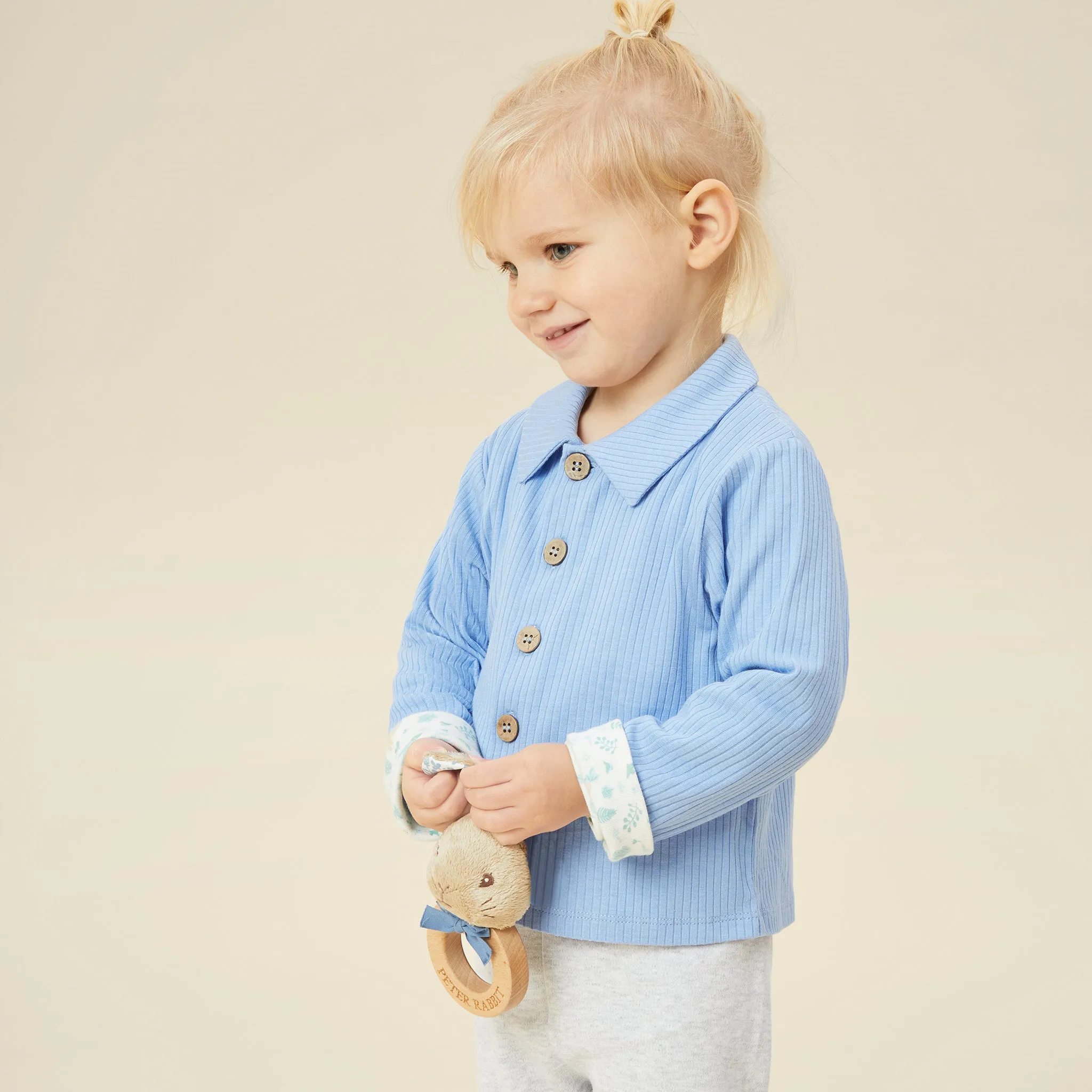 Peter Rabbit Ribbed Cardigan