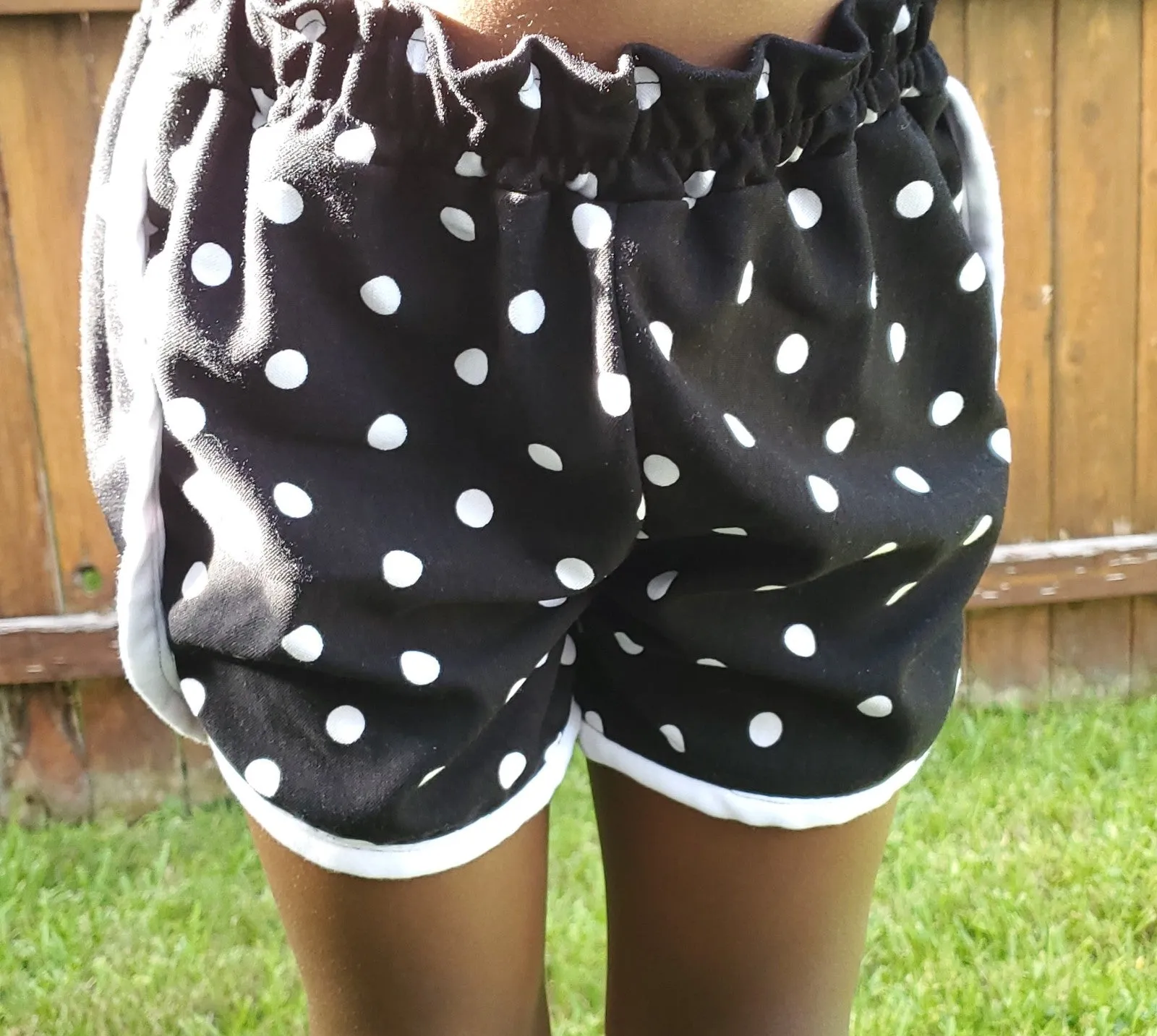 Polka Dot Gym Shorts