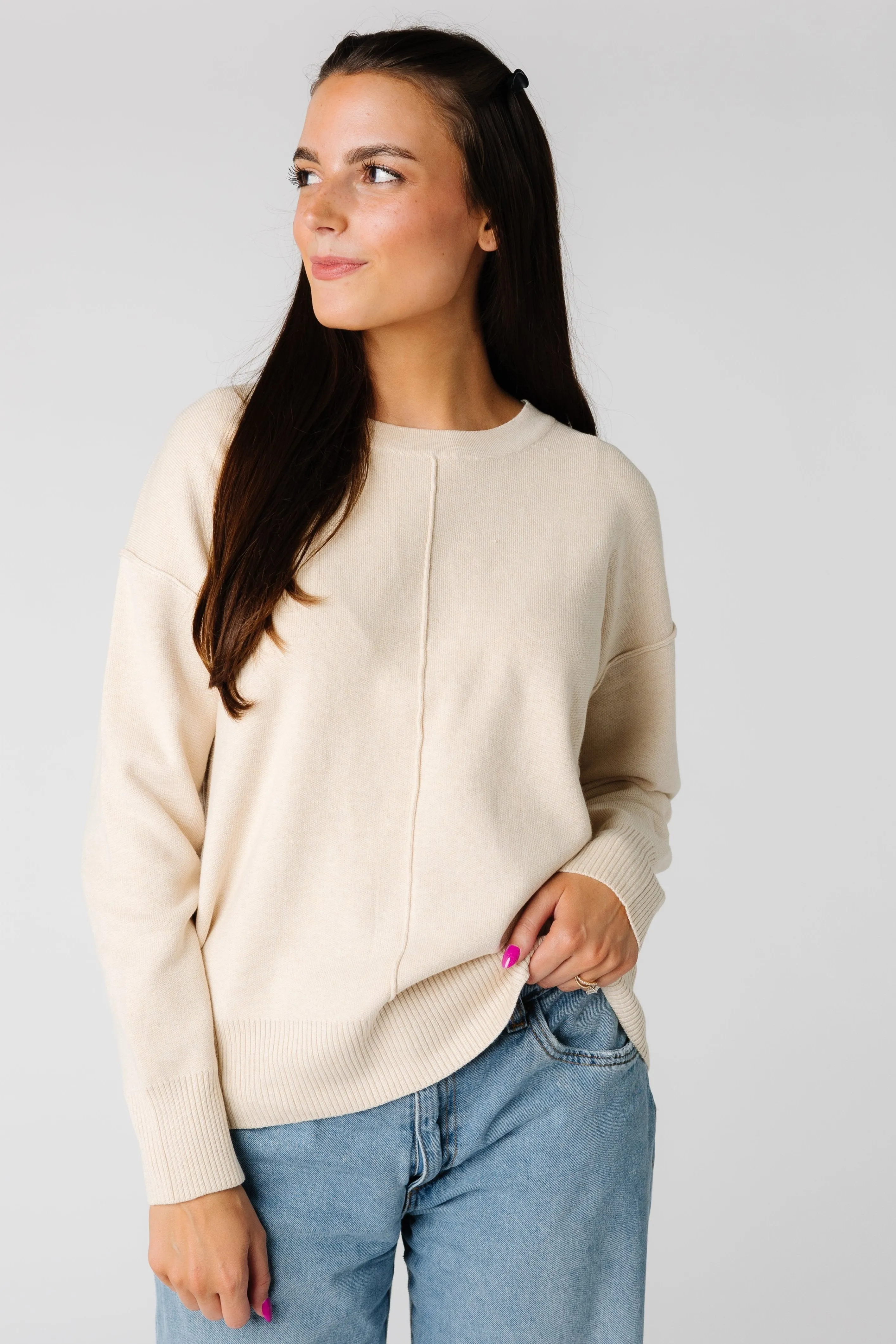 Sky High Oversize Sweater