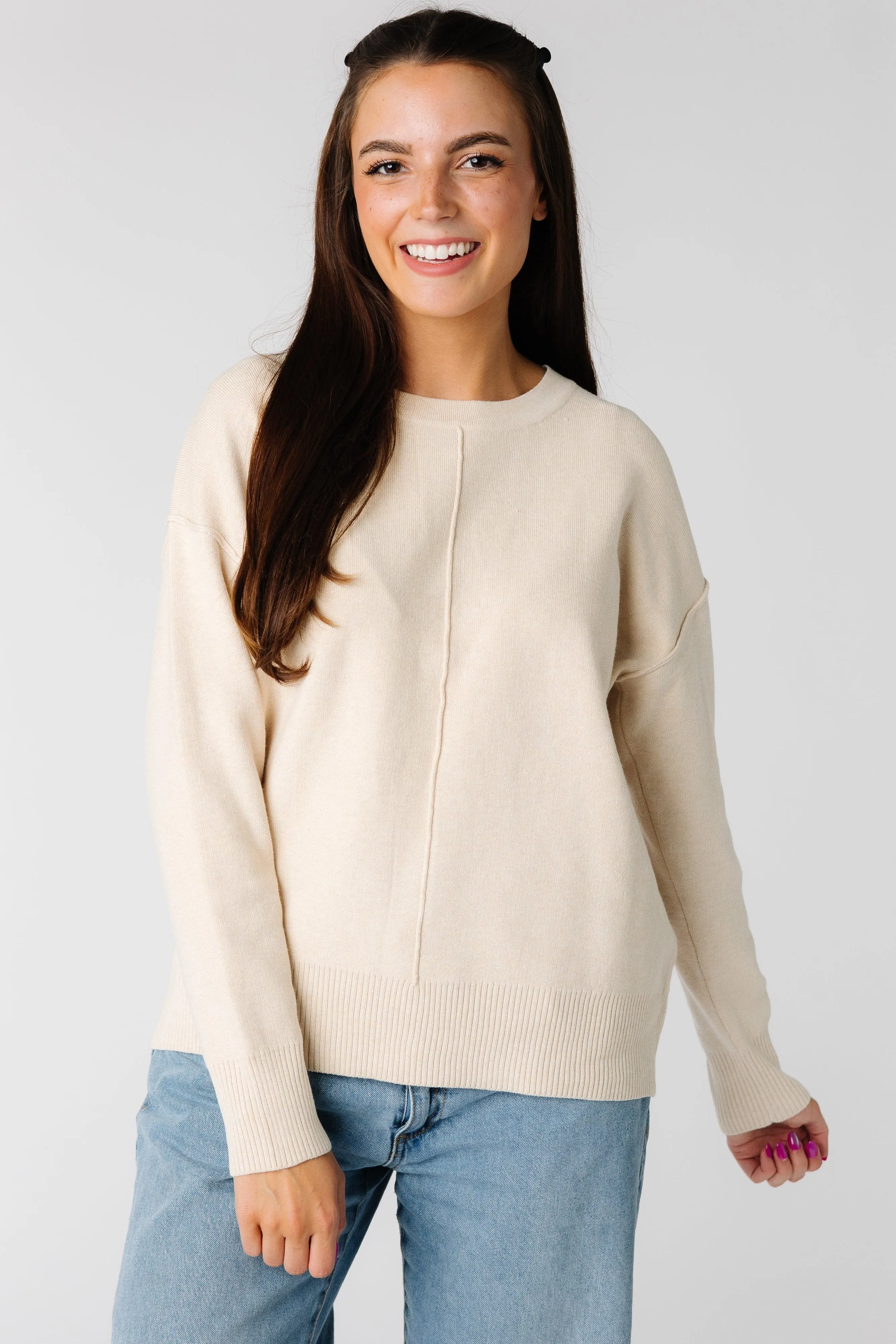 Sky High Oversize Sweater