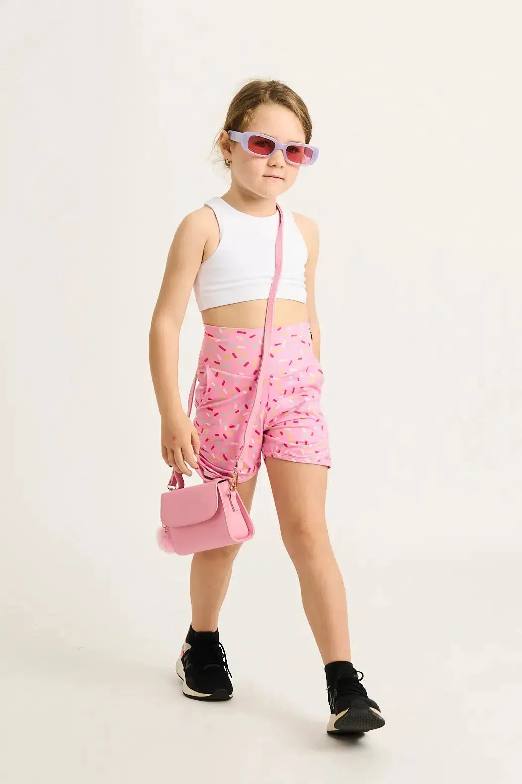 Soft To Touch Kids Jogger Shorts - Extra Sprinkles