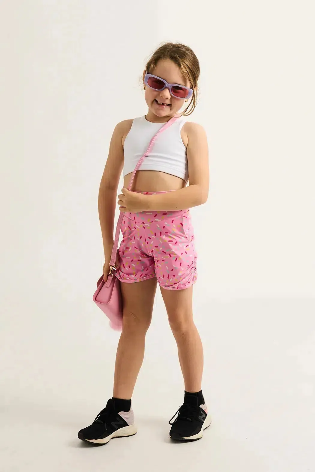 Soft To Touch Kids Jogger Shorts - Extra Sprinkles