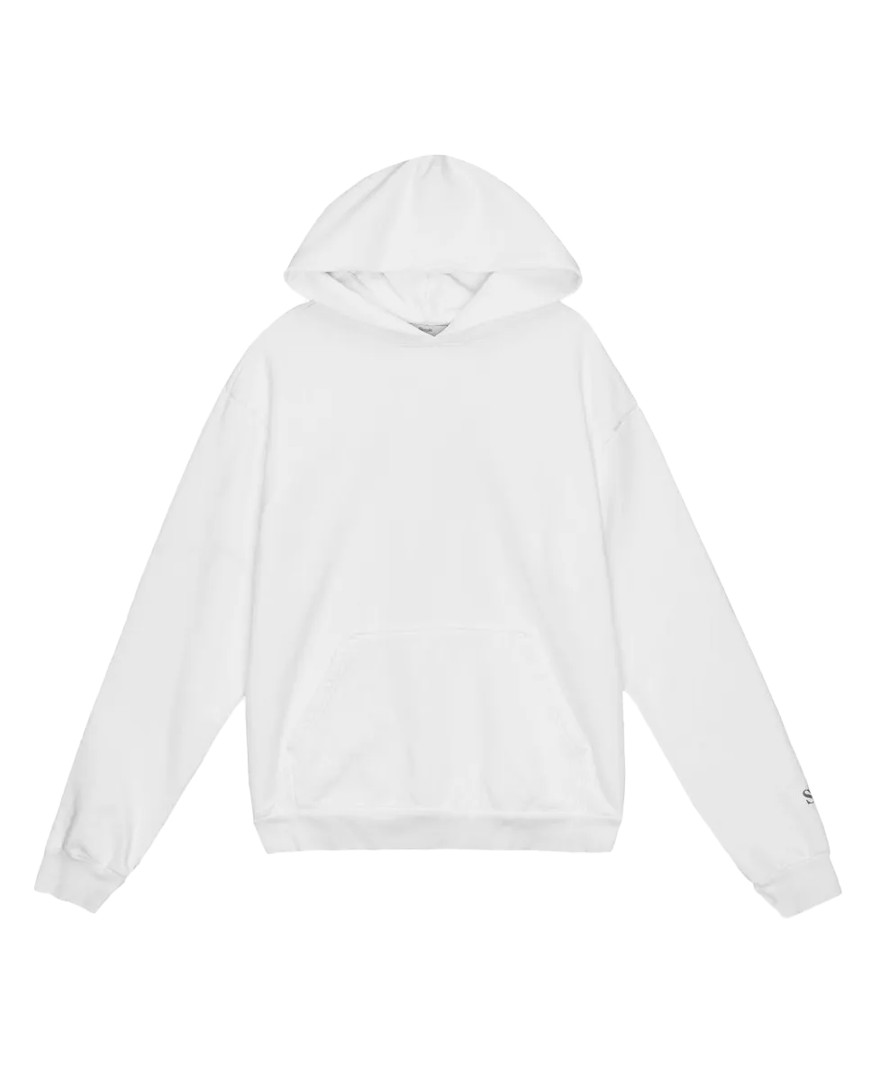 Standard Issue Midweight Hoodie in White