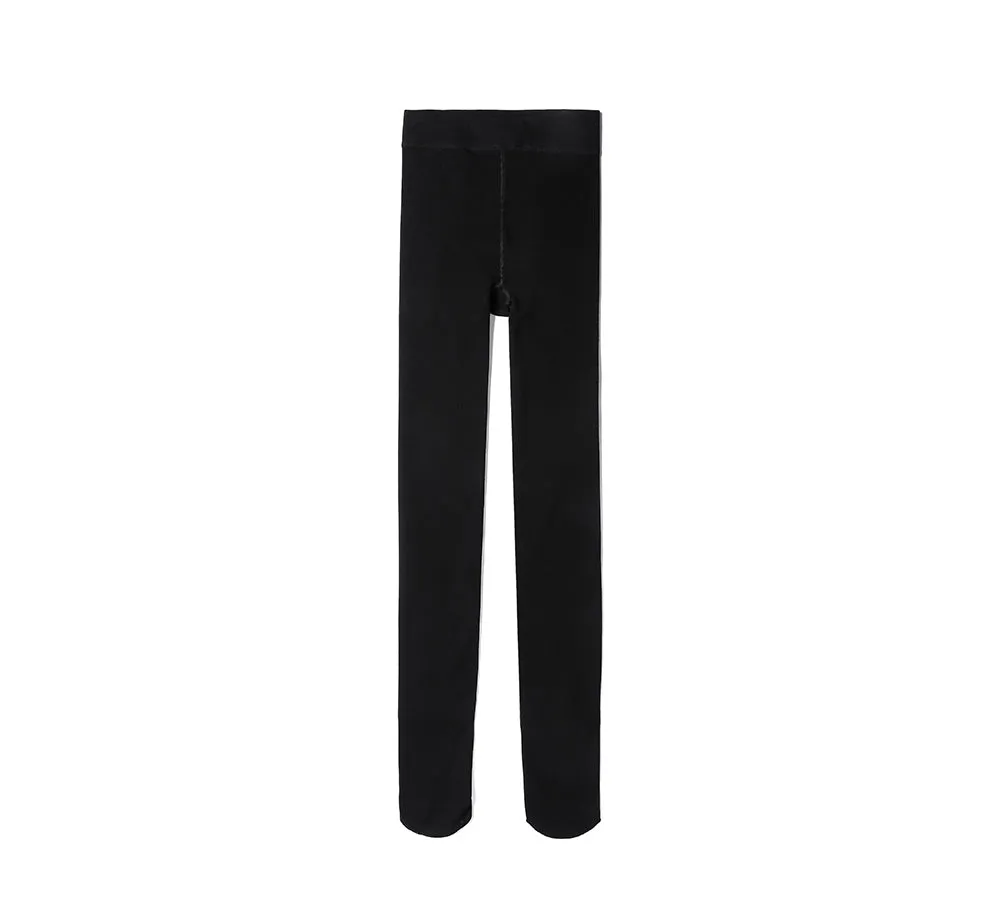 TARRAMARRA® Women Black Leggings Warm Tights