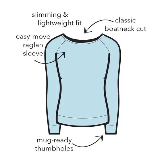 The Weekender Gray Thumbhole Top