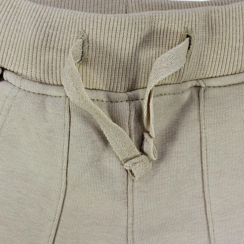 Unisex Beige Comfy Shorts