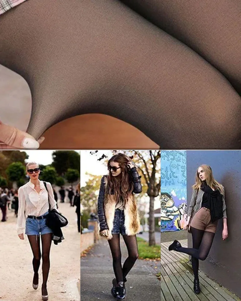 Warm pantyhose leggings for winter