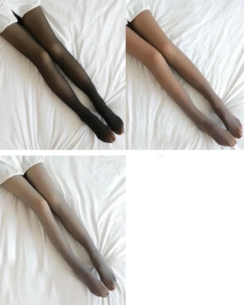 Warm pantyhose leggings for winter