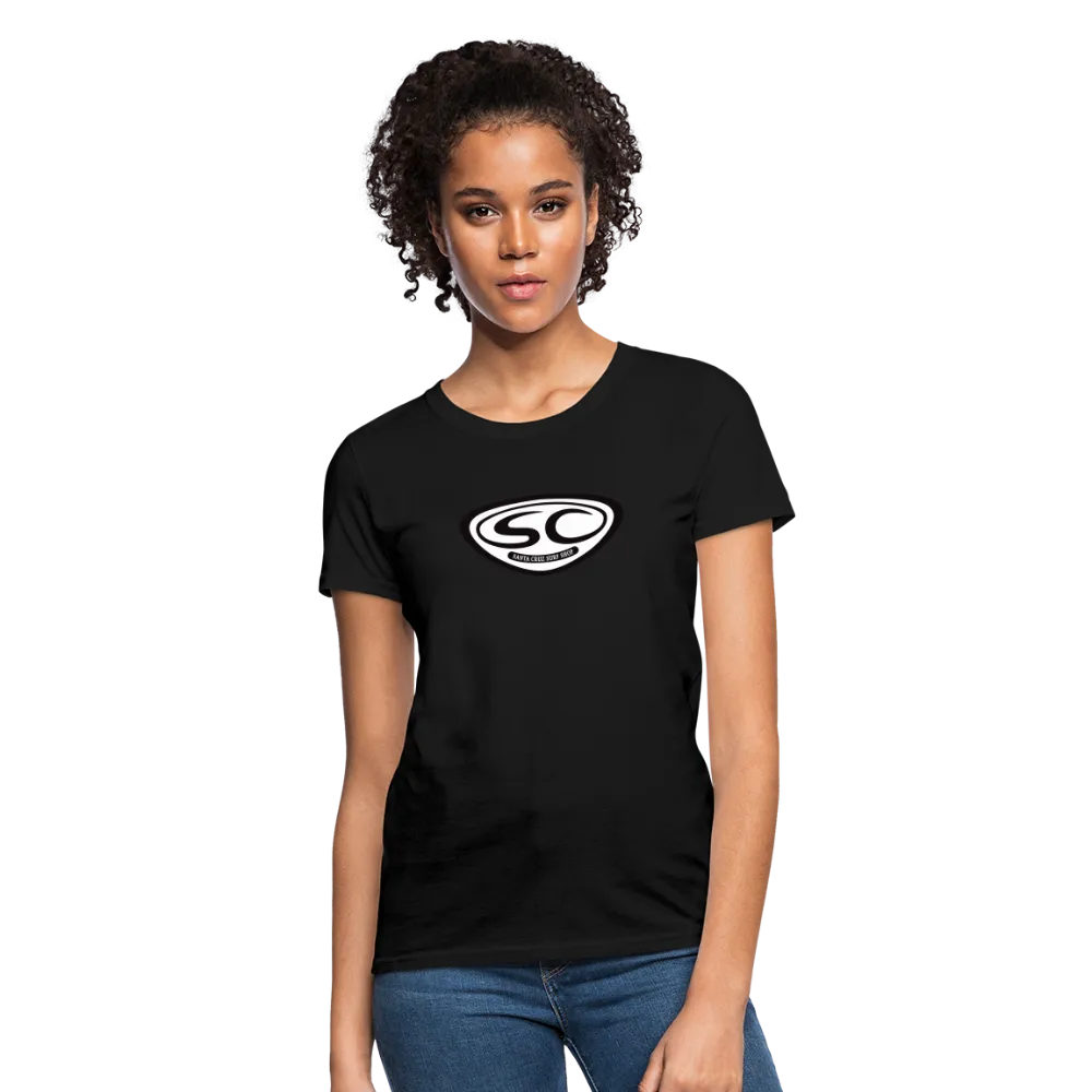 Womens Santa Cruz Surf Shop OG Shield Simple Tee