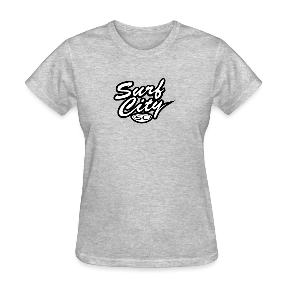 Womens Santa Cruz Surf Shop Surf City Script Simple Tee