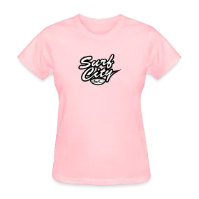 Womens Santa Cruz Surf Shop Surf City Script Simple Tee