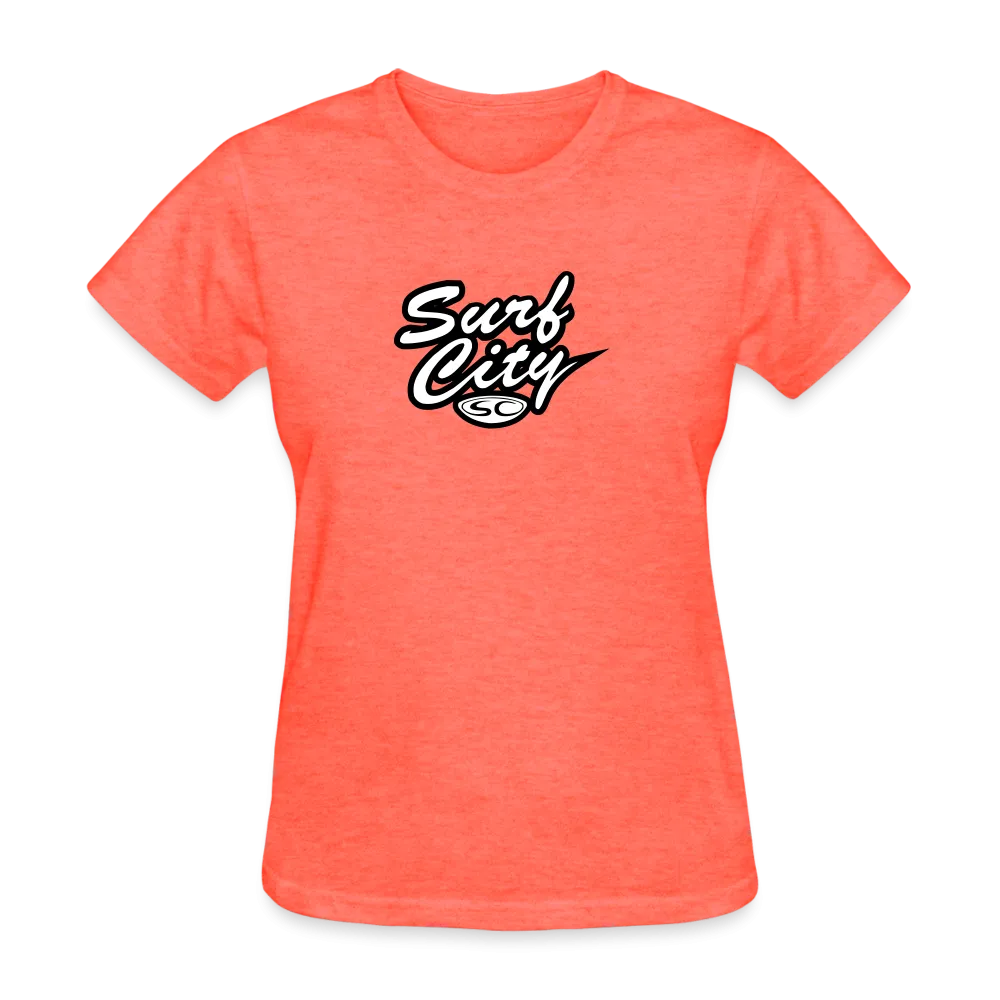 Womens Santa Cruz Surf Shop Surf City Script Simple Tee